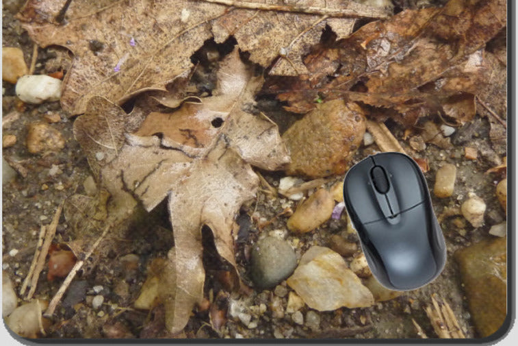 Tapis de souris - Feuilles d'automne