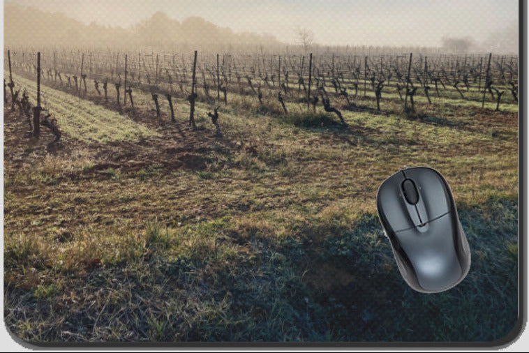 Tapis de souris - Vignes d'hiver