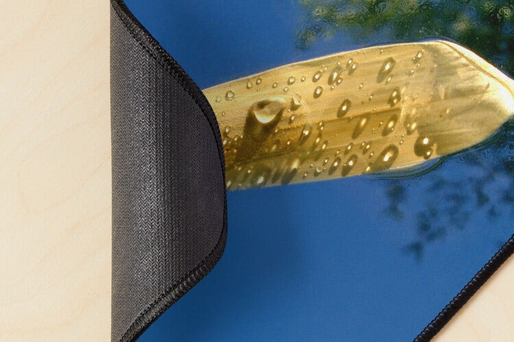 Tapis de souris Feuille sur l'eau